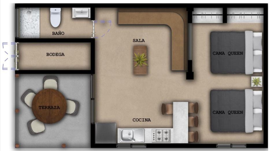 Beach Front Lofts, La Ventana Eksteriør billede